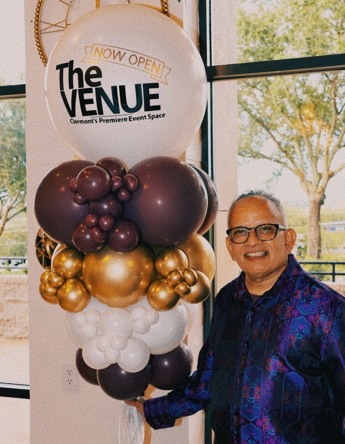 Candid moment from The Venue Clermont grand opening and ribbon cutting celebration